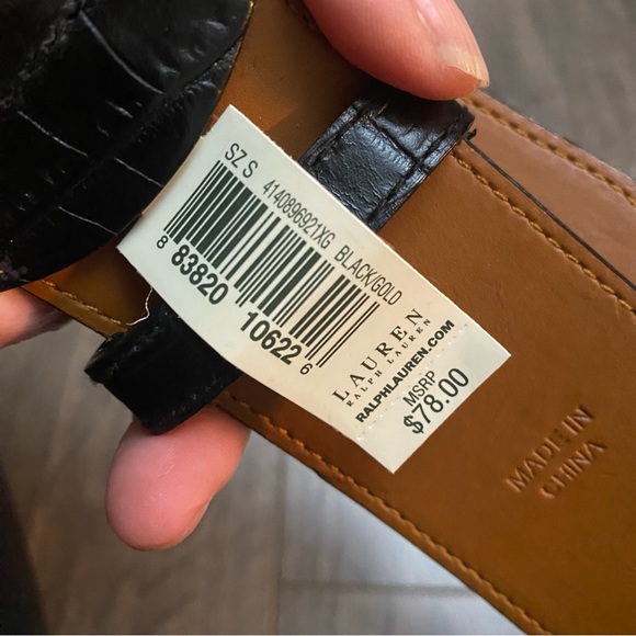 Lauren Ralph Lauren Oval Buckle Belt - Picture 2 of 8